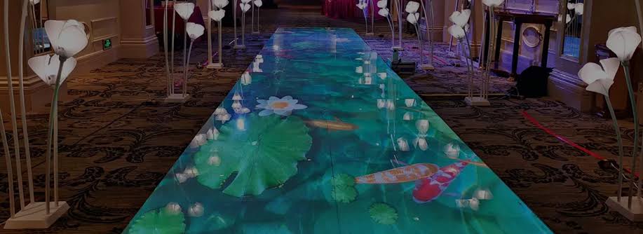 Floor LED Display sample application 1 — Mayled