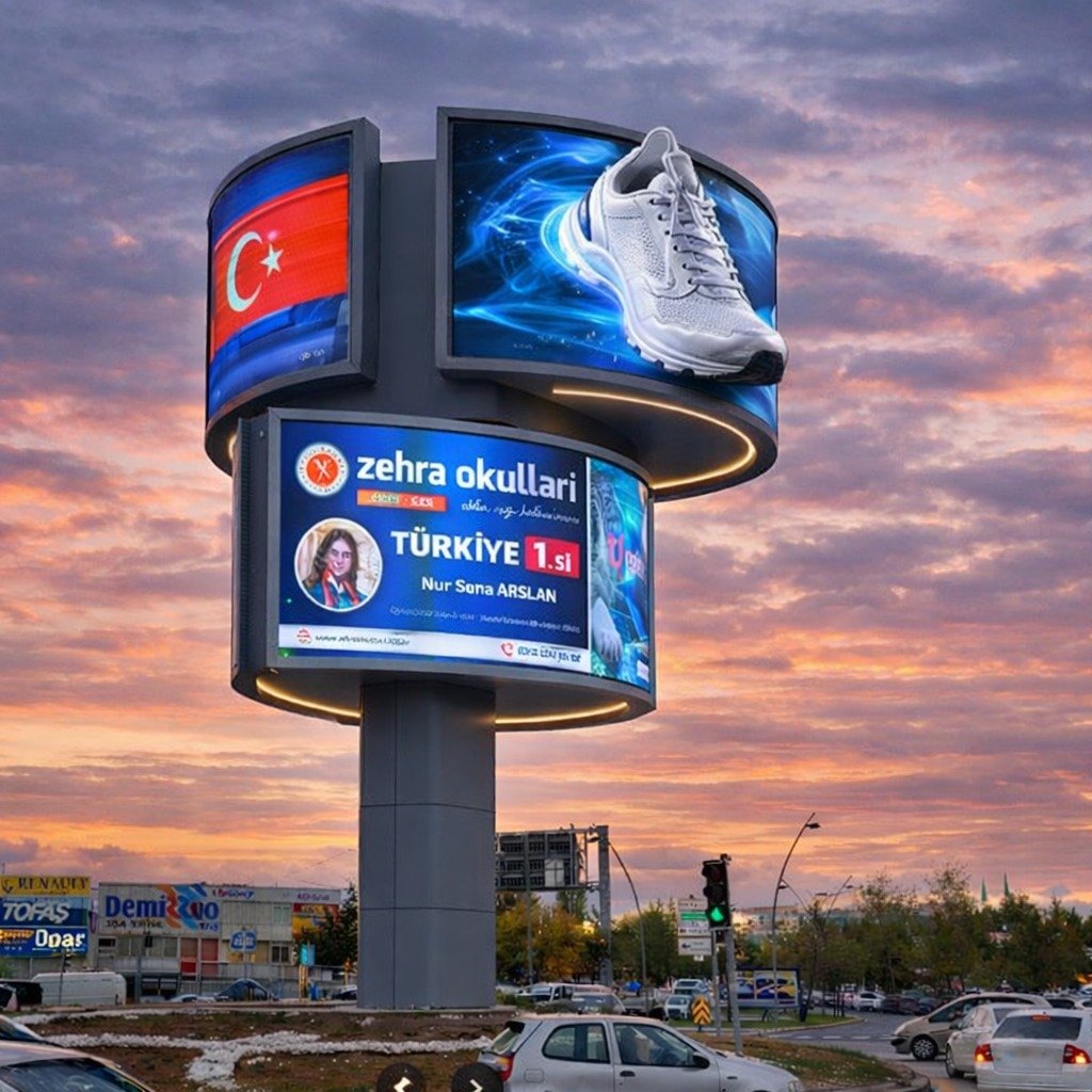 Ayaklı Totem / Durak LED